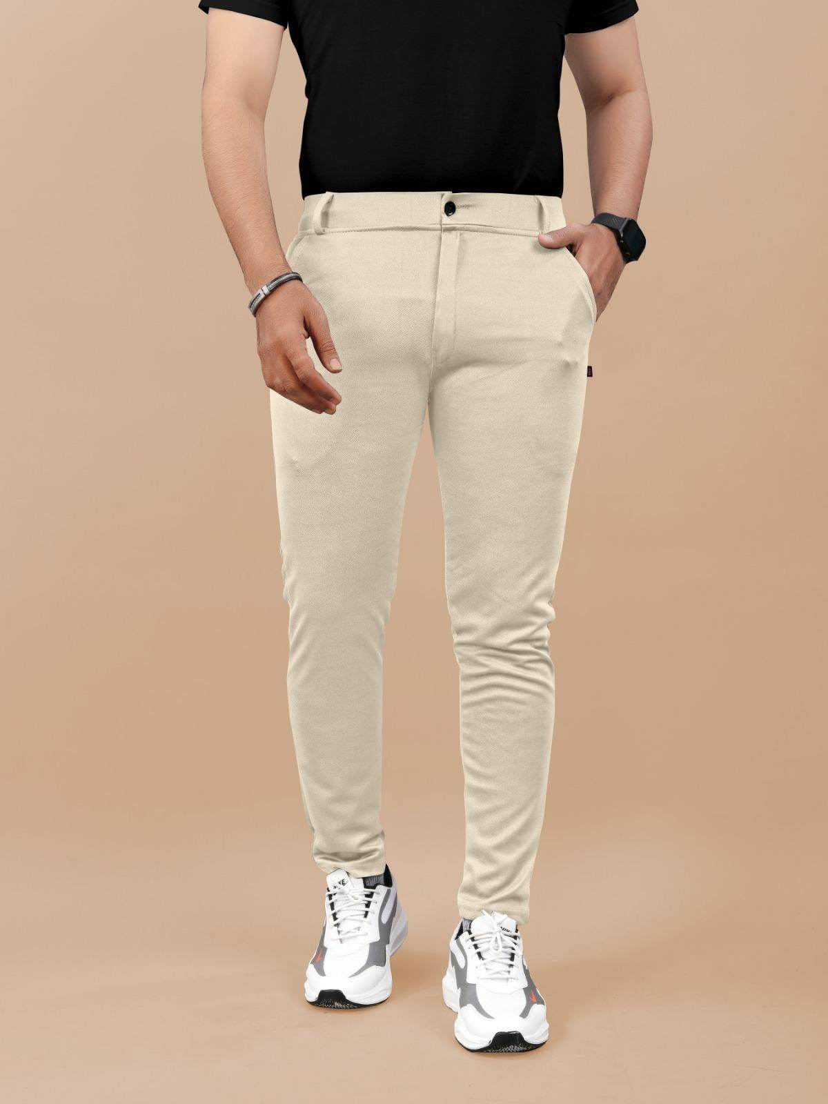 High Elasticity Men's Classic Pants 3Pack - Shopper Square