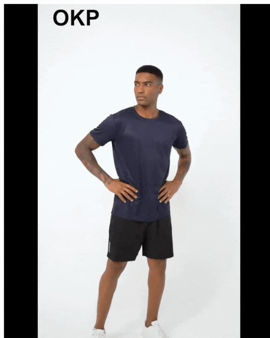 Men's Round Neck Polyester Casual T-shirt (Pack of 4)