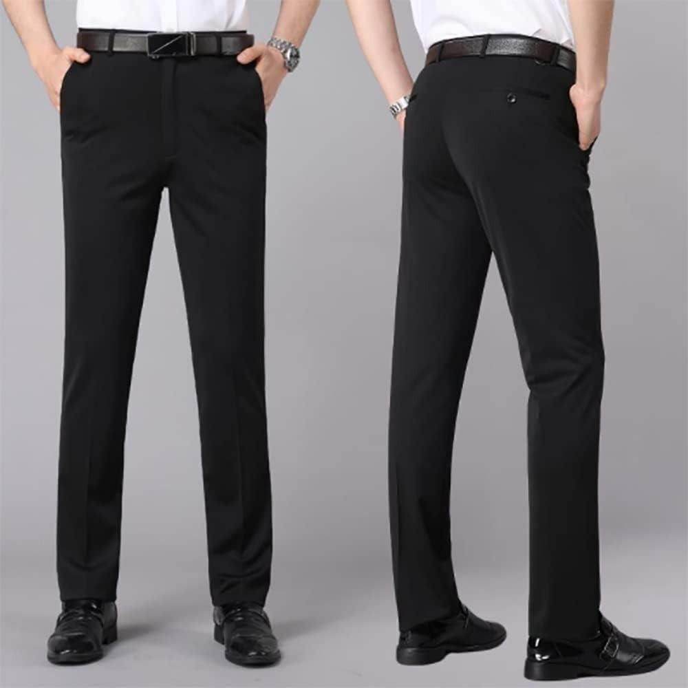 High Elasticity Men's Classic Pants 3Pack - Shopper Square