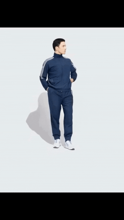 Men's Side Stripe 4 Way Lycra Track Suit